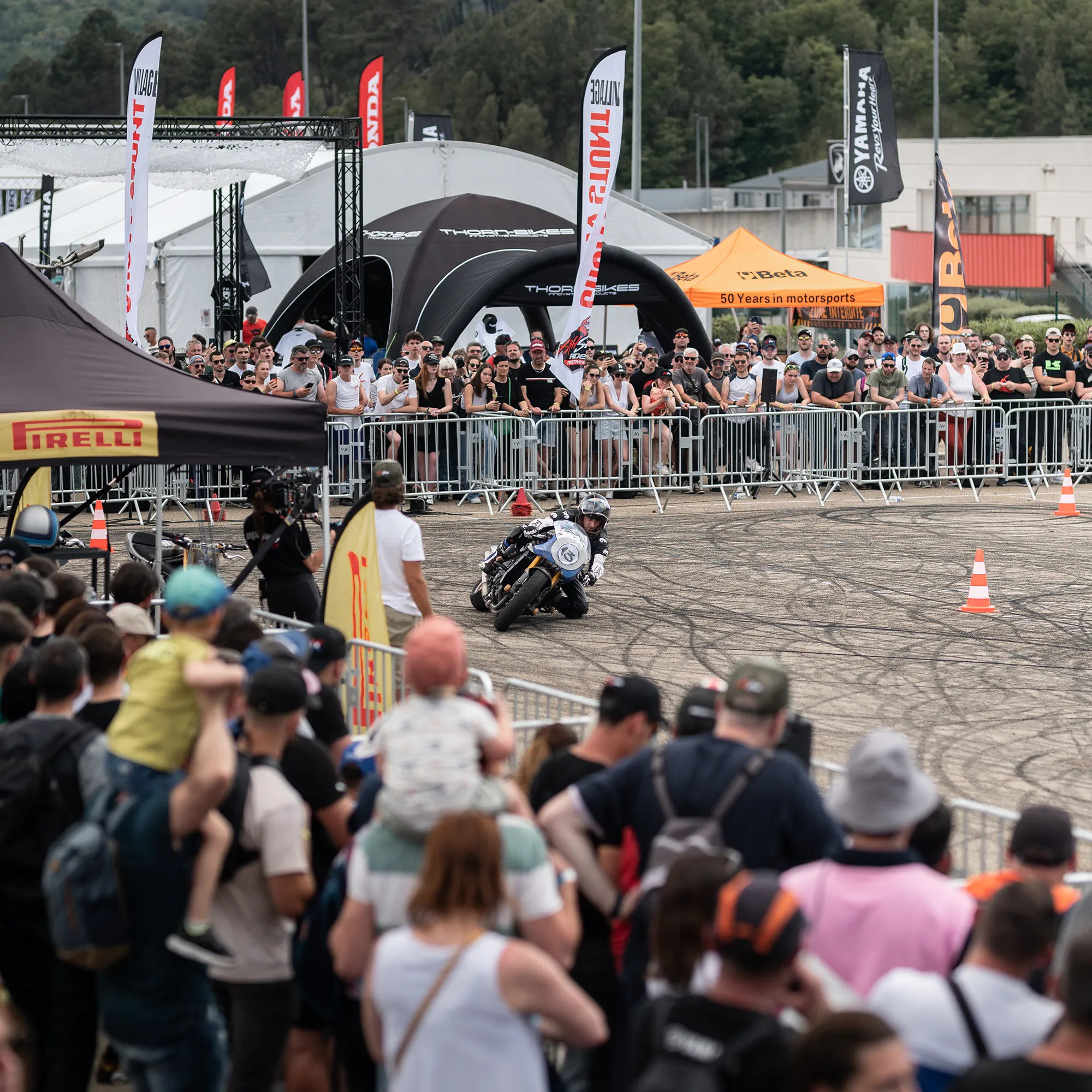 Visiteurs High Side Ride Festival